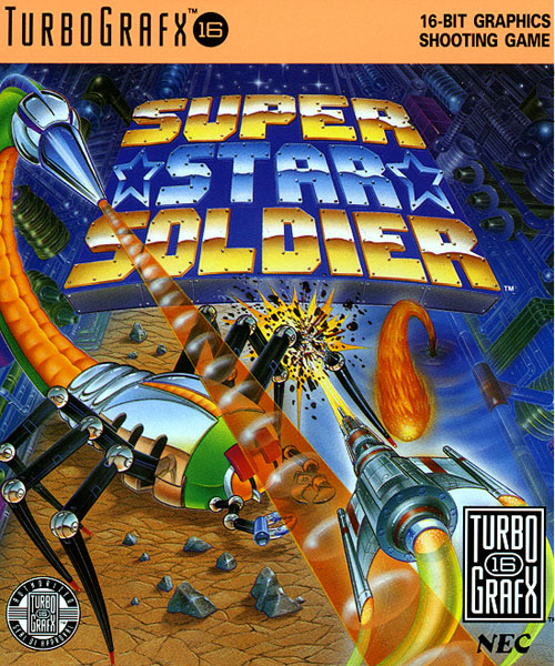 Super Star Soldier (USA) Box Scan